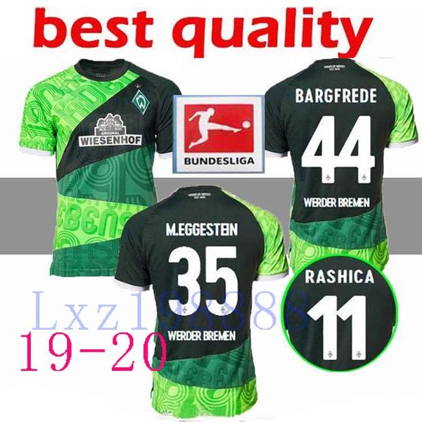New 2019 2020 anniver ary v werder bremen occer jer ey 19 20 werder bremen kru e kainz 120 year pizarro klaa en o ako football hirt, Black;yellow 
New 2019 2020 anniver ary v werder bremen occer jer ey 19 20 werder bremen kru e kainz 120 year pizarro klaa en o ako football hirt, Black;yellow
