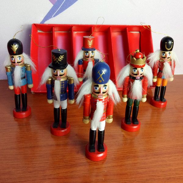 1pcs christmas decor kids doll 12cm wooden nutcracker soldier new year decoration pendants ornaments for xmas tree decor random
1pcs christmas decor kids doll 12cm wooden nutcracker soldier new year decoration pendants ornaments for xmas tree decor random