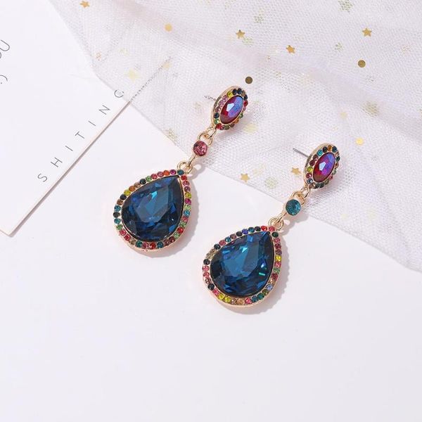 jujia trending blue crystal water drop earrings for women party dress accessories statement jewelry dangle earrings, Silver
jujia trending blue crystal water drop earrings for women party dress accessories statement jewelry dangle earrings, Silver