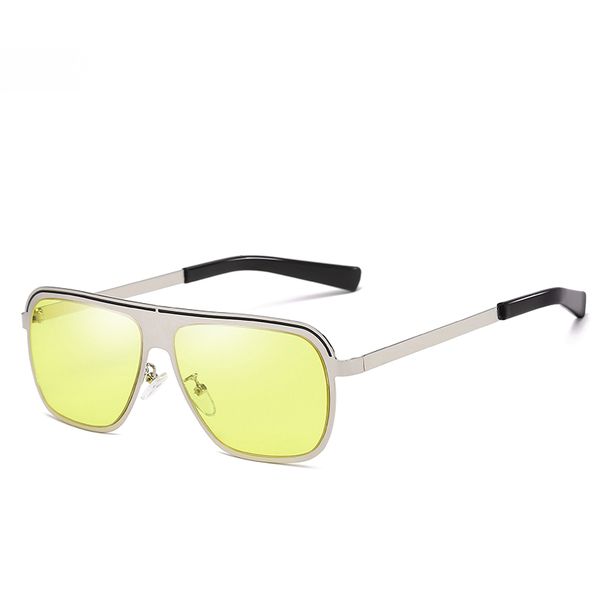 sunglasses classical rectangle men driving night vision glasses 2021 fashion metal eyeglasses goggles 9307cj, White;black
sunglasses classical rectangle men driving night vision glasses 2021 fashion metal eyeglasses goggles 9307cj, White;black