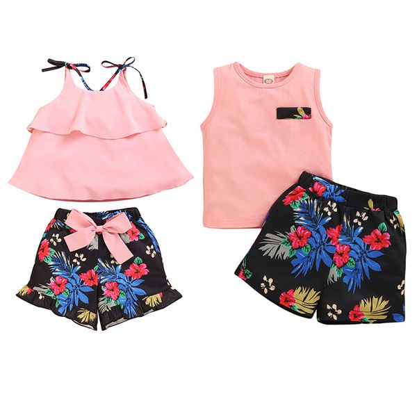 summer baby girls boys casual outfits set toddler children's short sleeve solid print t-shirt + shorts suits 2020 sale, White
summer baby girls boys casual outfits set toddler children's short sleeve solid print t-shirt + shorts suits 2020 sale, White