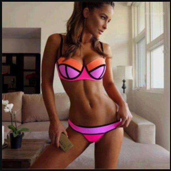 printed designer bikinis lady bathing suit summer beach swimwear new women contrast color swimsuits 2pcs tankinis, White;black
printed designer bikinis lady bathing suit summer beach swimwear new women contrast color swimsuits 2pcs tankinis, White;black