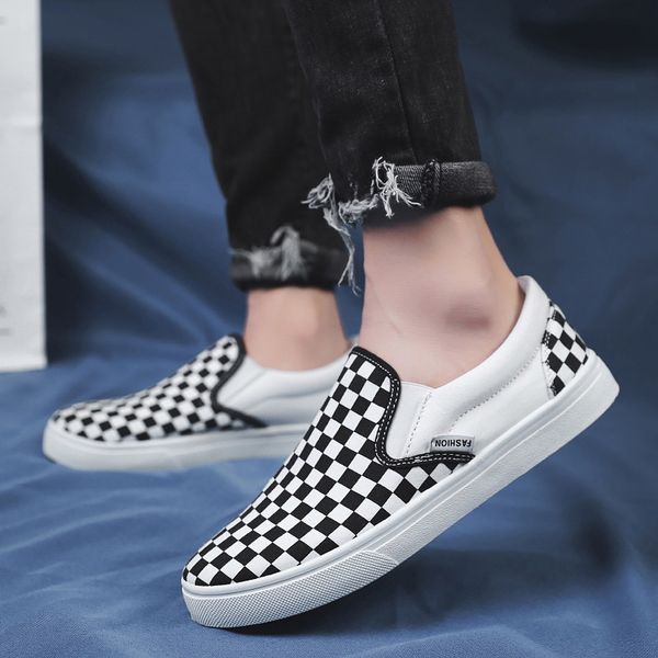 fashion new men casual shoes men shoes sneakers male flats slip on loafers breathable men's driving, Black
fashion new men casual shoes men shoes sneakers male flats slip on loafers breathable men's driving, Black