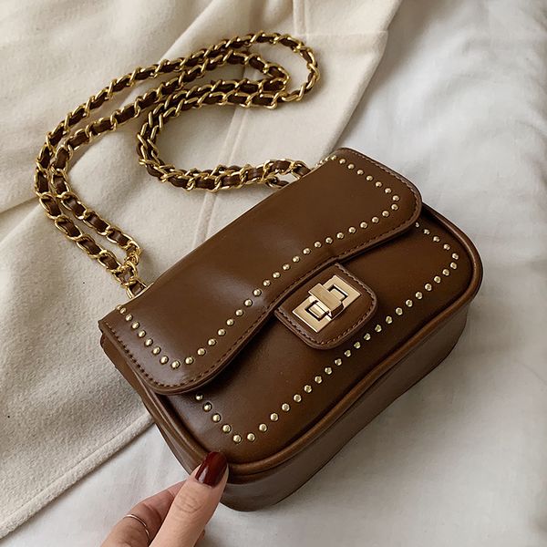 luxury designer rivet chain pu leather women shoulder crossbody bags fashion handbags clutch ladies messenger bag female purse
luxury designer rivet chain pu leather women shoulder crossbody bags fashion handbags clutch ladies messenger bag female purse
