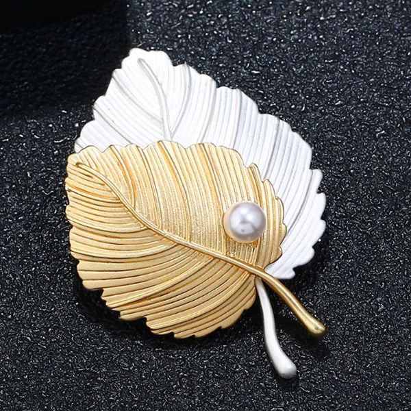 zlxgirl jewelry perfect gold and silver plated leafs shape brooches jewelry punk men scarf pins nice hats bags accessory, Gray
zlxgirl jewelry perfect gold and silver plated leafs shape brooches jewelry punk men scarf pins nice hats bags accessory, Gray