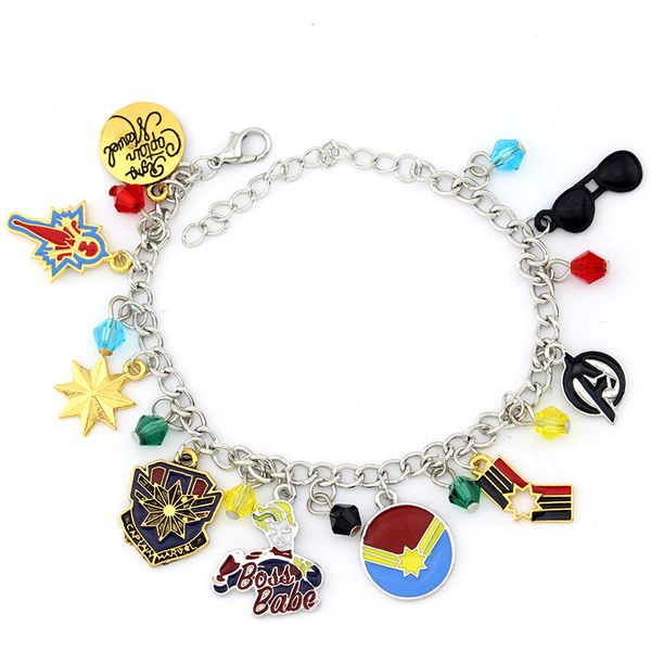 endgame captain marvel bangles bracelets black widow star charm figure wristlet men women fashion jewelry
endgame captain marvel bangles bracelets black widow star charm figure wristlet men women fashion jewelry