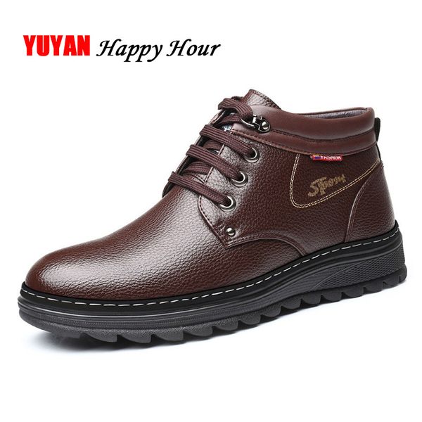 2019 winter boots men warm shoes fur booties winter shoes genuine leather casual high fashion men's ankle boots a459, Black
2019 winter boots men warm shoes fur booties winter shoes genuine leather casual high fashion men's ankle boots a459, Black