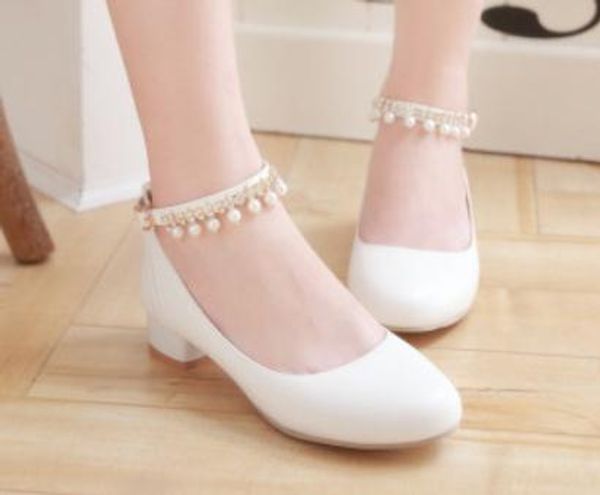2019 women's shoes in spring and autumn with new style low heel round head @5049, Black
2019 women's shoes in spring and autumn with new style low heel round head @5049, Black