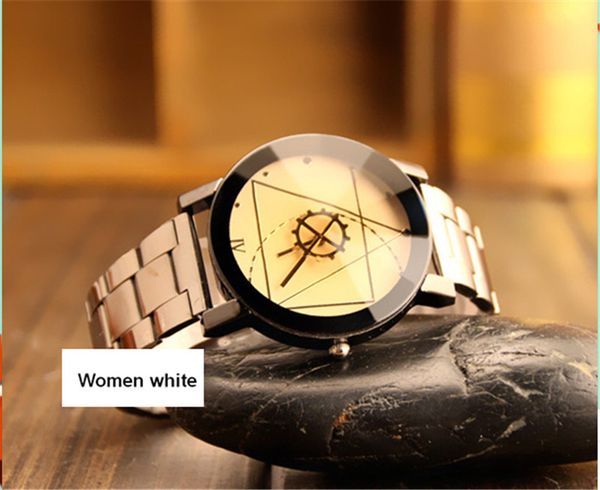 2019 luxury couple watches stainless steel case back alloy men women lovers bracelet wristwatches women designer quartz diamond face watch, Slivery;brown
2019 luxury couple watches stainless steel case back alloy men women lovers bracelet wristwatches women designer quartz diamond face watch, Slivery;brown