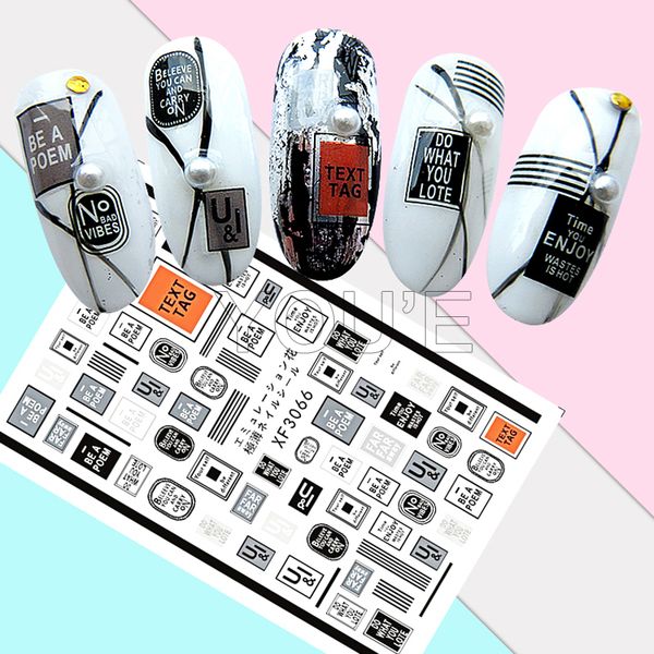 text tag 3d gold black white nail sticker self-adhesive diy charm lable letter sticker for nails decals manicure nail art decal
text tag 3d gold black white nail sticker self-adhesive diy charm lable letter sticker for nails decals manicure nail art decal