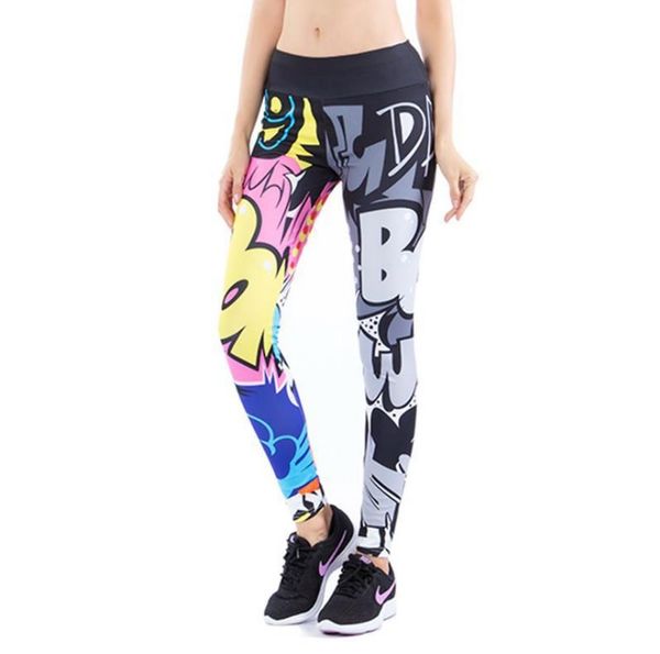 women digital printing leggings workout leggings high waist push up leggins mujer fitness women's pants sale, Black
women digital printing leggings workout leggings high waist push up leggins mujer fitness women's pants sale, Black