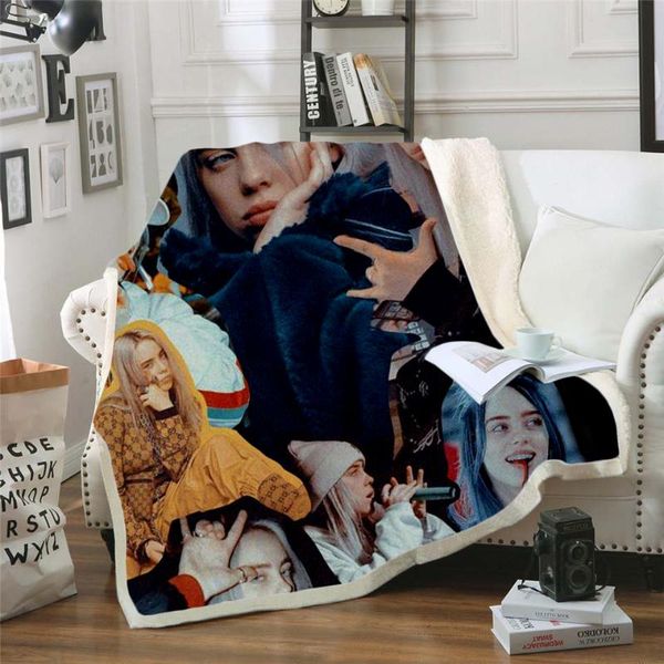 billie eilish 3d printed fleece blanket for beds hiking picnic thick quilt fashionable bedspread sherpa throw blanket style-3
billie eilish 3d printed fleece blanket for beds hiking picnic thick quilt fashionable bedspread sherpa throw blanket style-3