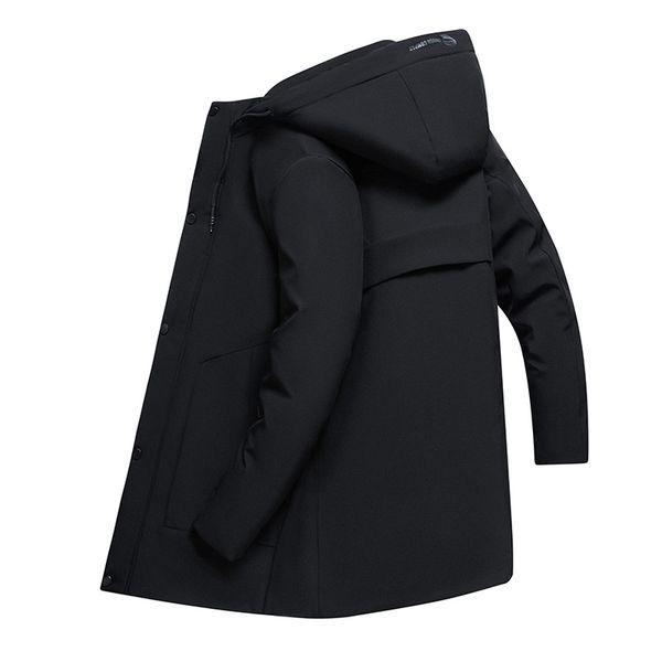 1901 new fashion middle-aged men's overcoat winter clothing plus size long padded jacket dad winter down cotton-padded coat, Black 
1901 new fashion middle-aged men's overcoat winter clothing plus size long padded jacket dad winter down cotton-padded coat, Black
