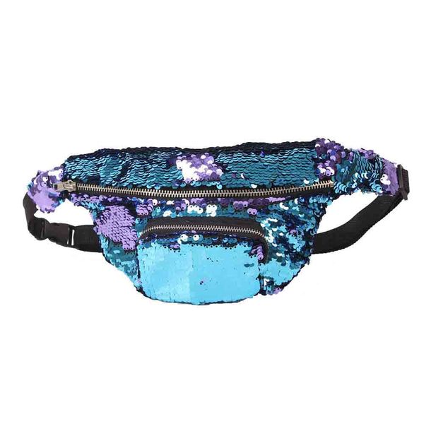 outdoor sports casual double color sequins sequins fanny pack glitter waist bag female travel money phone bag #s
outdoor sports casual double color sequins sequins fanny pack glitter waist bag female travel money phone bag #s