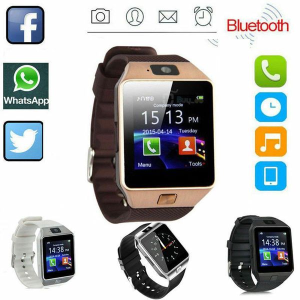 dz09 bluetooth smart watch camera phone mate gsm sim smartwatch for android iphone samsung cellphone drop shipping
dz09 bluetooth smart watch camera phone mate gsm sim smartwatch for android iphone samsung cellphone drop shipping