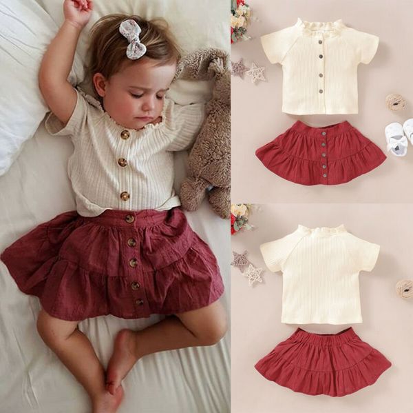 kleinkind kinder baby mädchen strickoberteile t-shirt röcke outfits kleidung set, White
kleinkind kinder baby mädchen strickoberteile t-shirt röcke outfits kleidung set, White