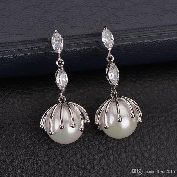 drop earrings jewelry earrings for women imitation pearl bijoux accessories for mother's day gift, Silver
drop earrings jewelry earrings for women imitation pearl bijoux accessories for mother's day gift, Silver