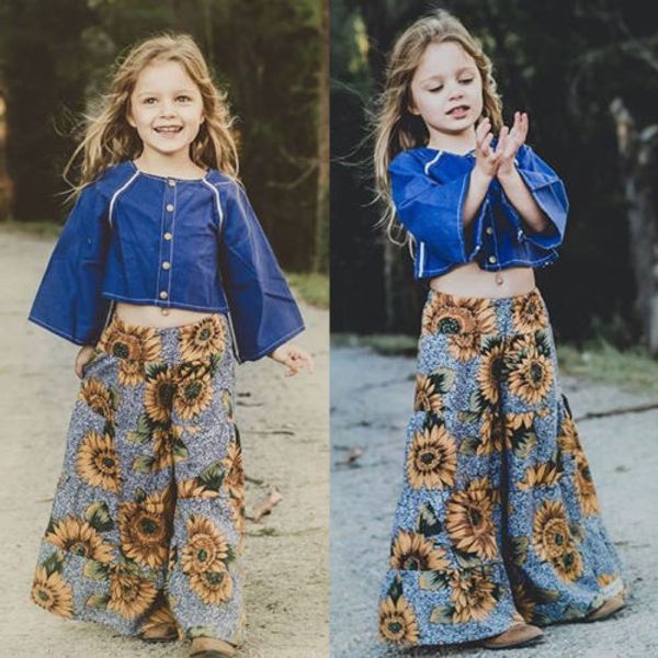 toddler kids baby girls sunflower loose pants trousers casual school long pants clothes, Blue
toddler kids baby girls sunflower loose pants trousers casual school long pants clothes, Blue