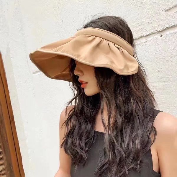 sun shell sunscreen female all-match monochrome shell hat outdoor sunscreen hat big brim, Blue;gray
sun shell sunscreen female all-match monochrome shell hat outdoor sunscreen hat big brim, Blue;gray
