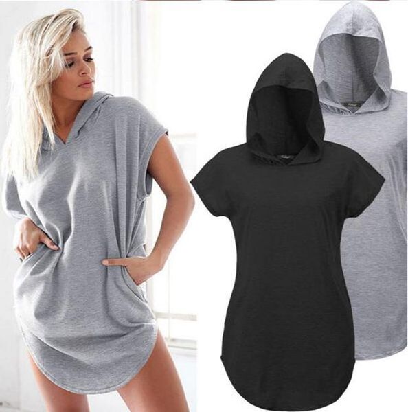 womens hoodies fashion spring summer women sweatshirts short sleeve pullover hooded sport coat jacket, Black
womens hoodies fashion spring summer women sweatshirts short sleeve pullover hooded sport coat jacket, Black