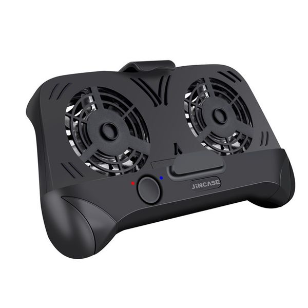 4 in 1 mobile phone dual cooling fan radiator+ handle gamepad joystick+ holder bracket mount+ powerbank for shooting games
4 in 1 mobile phone dual cooling fan radiator+ handle gamepad joystick+ holder bracket mount+ powerbank for shooting games