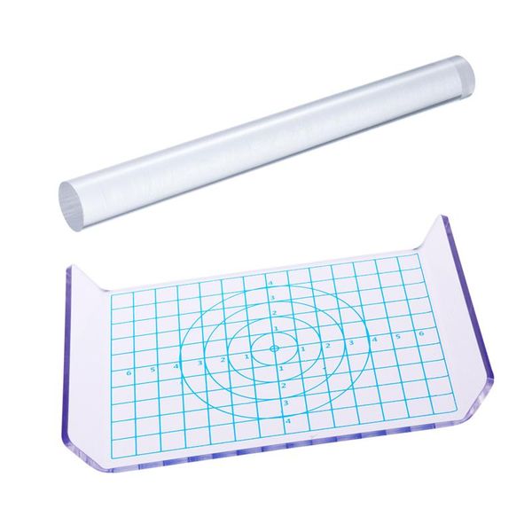 2pcs acrylic clay roller acrylic sheet board with grid essential modelling clay tools, Black
2pcs acrylic clay roller acrylic sheet board with grid essential modelling clay tools, Black
