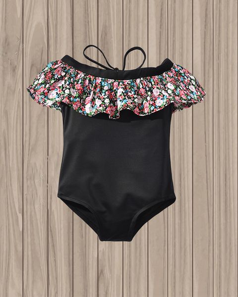 aopdh 19 children's girl floral print girl's shoulder-length neck-hanging one-piece 19 children's girl floral print swimsuit, White;black
aopdh 19 children's girl floral print girl's shoulder-length neck-hanging one-piece 19 children's girl floral print swimsuit, White;black