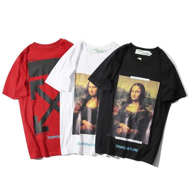 2019 short-sleeved t-shirt european and american mona lisa white male and female couple ins same
2019 short-sleeved t-shirt european and american mona lisa white male and female couple ins same