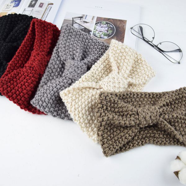 1 pc fashion women crochet headband knit bowknot hairband ear warmer winter headwrap hairband, Blue;gray
1 pc fashion women crochet headband knit bowknot hairband ear warmer winter headwrap hairband, Blue;gray