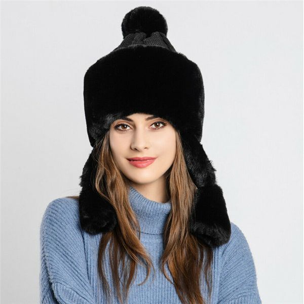 fashion bomber hats cap winter fluffy fleece hat women fashion keep warm winter hats knitted wool earflap hat casual womens caps, Blue;gray
fashion bomber hats cap winter fluffy fleece hat women fashion keep warm winter hats knitted wool earflap hat casual womens caps, Blue;gray