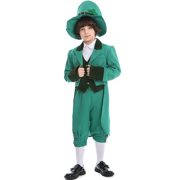 2019 christmas halloween costumes irish festival dress goblin cosplay costumes alice series kids boys elf dance clothes, Black;red
2019 christmas halloween costumes irish festival dress goblin cosplay costumes alice series kids boys elf dance clothes, Black;red