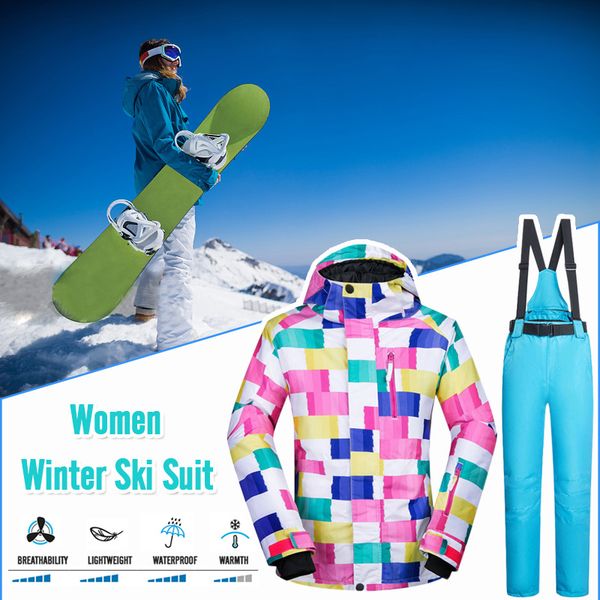 2019 new ski suit women warm waterproof skiing suits set ladies outdoor sport winter coats snowboard snow jackets and pants
2019 new ski suit women warm waterproof skiing suits set ladies outdoor sport winter coats snowboard snow jackets and pants