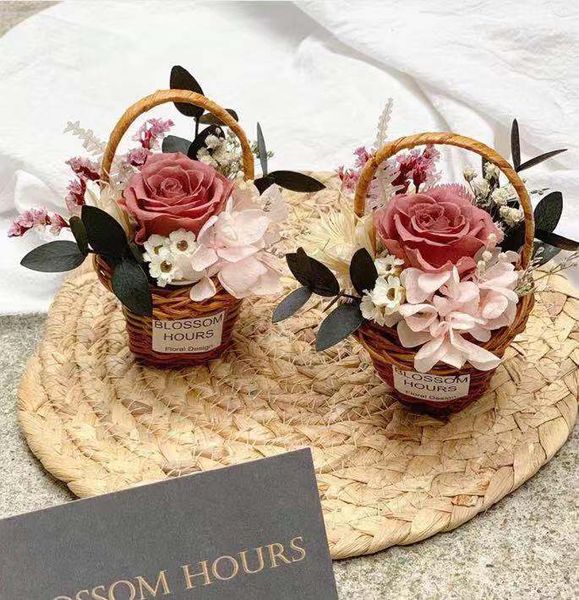 everlasting flower dry flower mini palm heart flower basket decoration deskplacement cute sweet heart basket with gift decoration basket
everlasting flower dry flower mini palm heart flower basket decoration deskplacement cute sweet heart basket with gift decoration basket