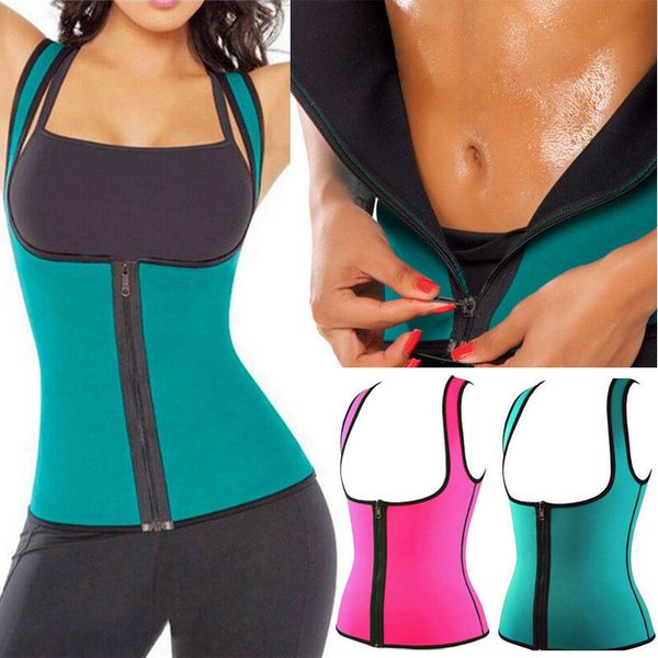 women slimming sheath waist trainer keep warm shapewear sweat weight loss body shaper modeling vest workout fitness corset, Black;white
women slimming sheath waist trainer keep warm shapewear sweat weight loss body shaper modeling vest workout fitness corset, Black;white