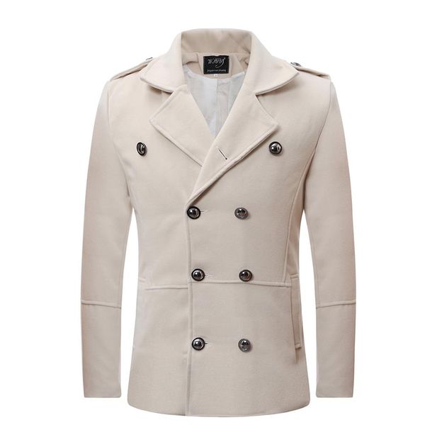 missky autumn winter men trench double-breasted coat fashion solid color lapel windbreaker overcoat male, Tan;black
missky autumn winter men trench double-breasted coat fashion solid color lapel windbreaker overcoat male, Tan;black