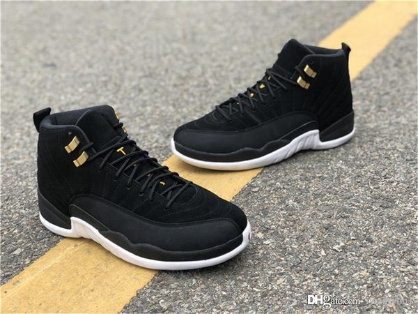 authentic air 12 reverse taxi men basketball shoes retro black white suede real carbon fiber sneakers sports 130690-017 with box 40-47
authentic air 12 reverse taxi men basketball shoes retro black white suede real carbon fiber sneakers sports 130690-017 with box 40-47