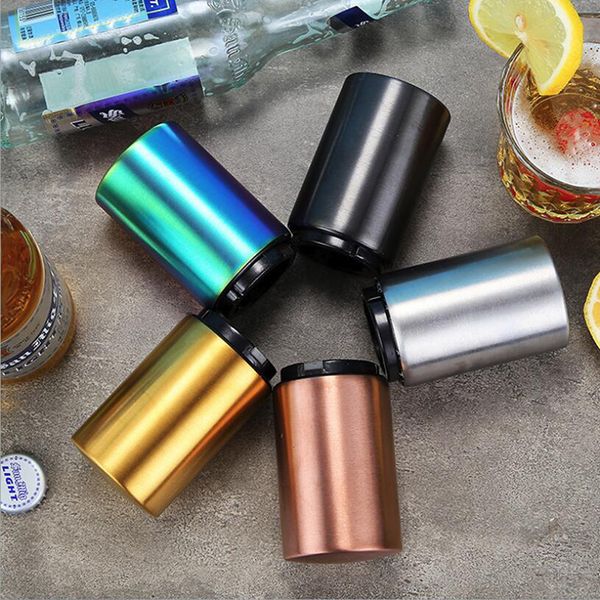 the new electric can opener kitchen stainless steel bottle beer opener automatic magnetic beer openers bar wine
the new electric can opener kitchen stainless steel bottle beer opener automatic magnetic beer openers bar wine
