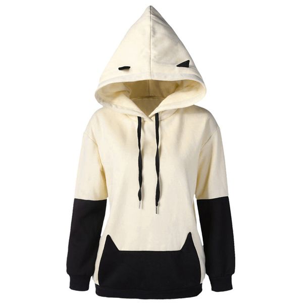 women sweatshirt long sleeve 2018 winter hooded loose women hoodies sweatshirt female #fn22, Black
women sweatshirt long sleeve 2018 winter hooded loose women hoodies sweatshirt female #fn22, Black