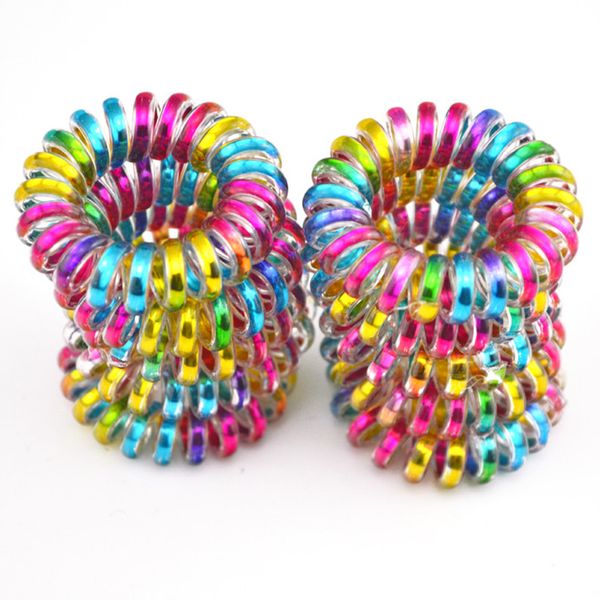 10pcs/lot colorful telephone wire cord line gum holder elastic hair band tie scrunchy 3.5cm hair accessory, Slivery;white
10pcs/lot colorful telephone wire cord line gum holder elastic hair band tie scrunchy 3.5cm hair accessory, Slivery;white