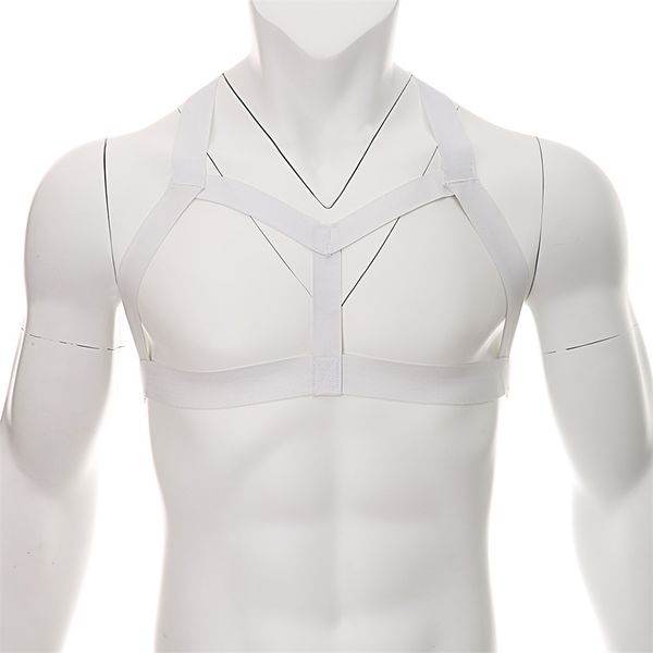 elastic harness mens bondage hollow out lingerie shoulder belt straps body chest muscle hombre arnes men halter costume, Black
elastic harness mens bondage hollow out lingerie shoulder belt straps body chest muscle hombre arnes men halter costume, Black