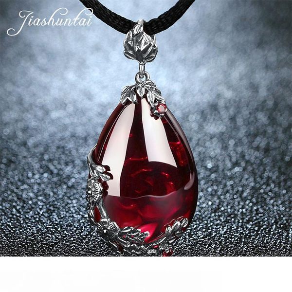 jiashuntai ретро 100% стерлингового серебра 925 пробы королевский натуральный камень кулон ожерелье ювелирные изделия для женщин старинные m, Silver
jiashuntai ретро 100% стерлингового серебра 925 пробы королевский натуральный камень кулон ожерелье ювелирные изделия для женщин старинные m, Silver