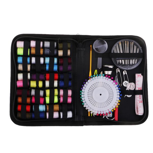 sewing kit compact basic sewing accessories colorful dispenser travel family home applicable to urgent work, Black
sewing kit compact basic sewing accessories colorful dispenser travel family home applicable to urgent work, Black
