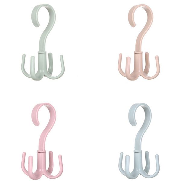10pcs 360 degrees rotated 4 hooks plastic handbag clothes ties bag holder shelf hanger hanging rack storage organizer hooks
10pcs 360 degrees rotated 4 hooks plastic handbag clothes ties bag holder shelf hanger hanging rack storage organizer hooks