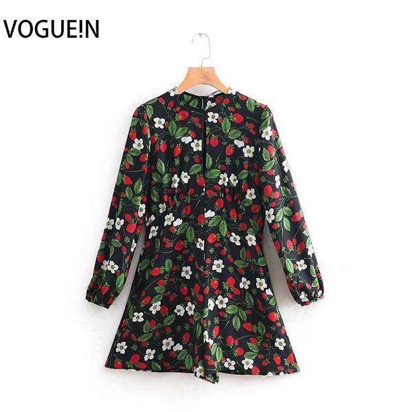 voguein new womens strawberry floral print long sleeve o-neck jumpsuit playsuit wholesale, Black;white
voguein new womens strawberry floral print long sleeve o-neck jumpsuit playsuit wholesale, Black;white