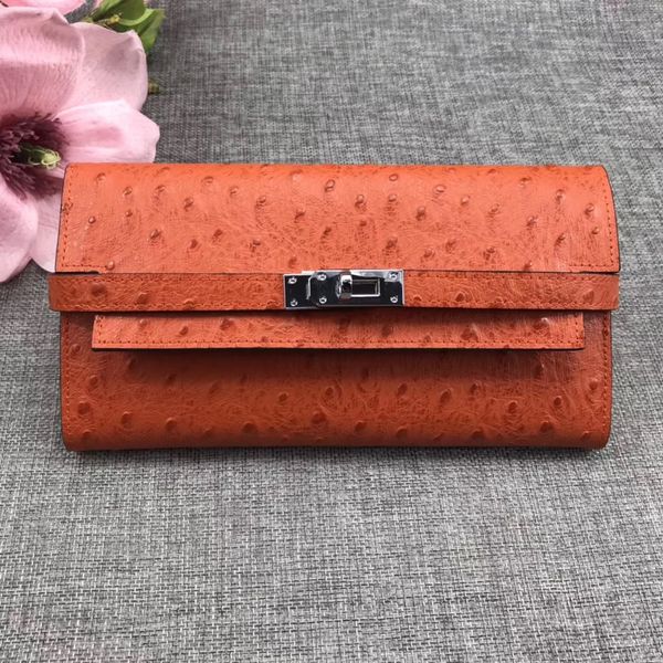 ostrich long wallets whole leather women card holders purse bags fashion cowskin genuine leather come with box, Red;black
ostrich long wallets whole leather women card holders purse bags fashion cowskin genuine leather come with box, Red;black