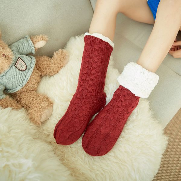 winter useful keep warm socks comfortable women's winter super soft warm cozy fleece-lined christmas gift with gripp, Black;white
winter useful keep warm socks comfortable women's winter super soft warm cozy fleece-lined christmas gift with gripp, Black;white