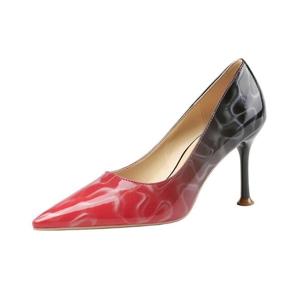 8.5cm pumps 2020 korean version fashion tip asakuchi pu high heels color matching fine heel temperament women's shoes, Black
8.5cm pumps 2020 korean version fashion tip asakuchi pu high heels color matching fine heel temperament women's shoes, Black