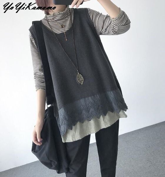 yoyikamomo women sweater 2018 spring new loose plus size hollow-out knit sweater fashion pullover sleeveless casual blouse, White;black
yoyikamomo women sweater 2018 spring new loose plus size hollow-out knit sweater fashion pullover sleeveless casual blouse, White;black