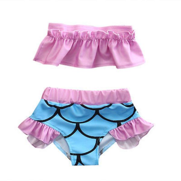 new toddler kids baby girls 2pcs bikini set ruffles + mermaid shorts tankini swimsuit swimwear swimmer swimming custome 2-7t
new toddler kids baby girls 2pcs bikini set ruffles + mermaid shorts tankini swimsuit swimwear swimmer swimming custome 2-7t