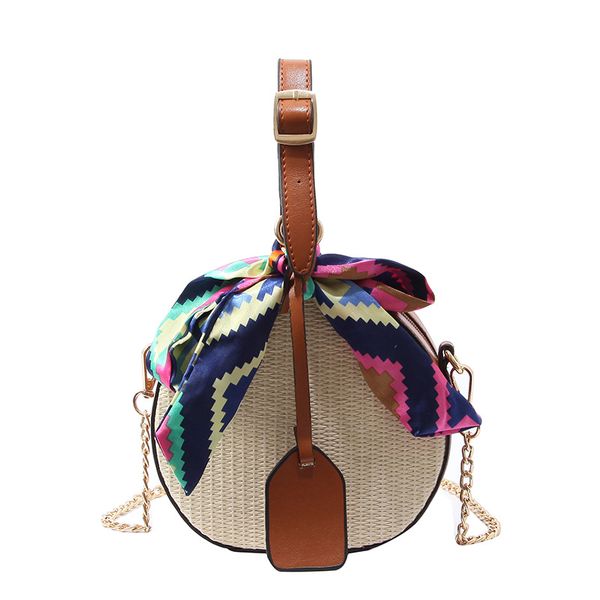 summer new women's straw bag fashion round portable beach bag simple single-shoulder crossbody
summer new women's straw bag fashion round portable beach bag simple single-shoulder crossbody